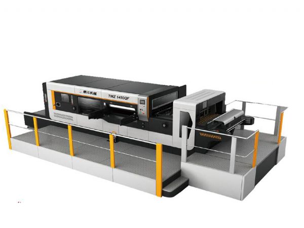 前缘输纸平压平全清废模切机